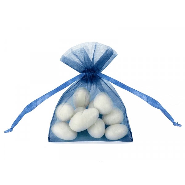 Organzaposer - Mørkeblå - 10-pakning Organzaposer - Mørkeblå - 10-pakning