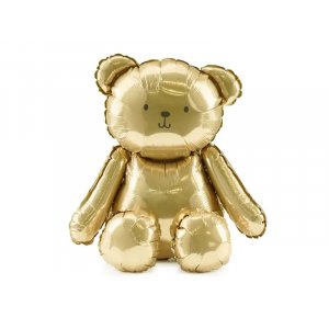 Folieballong - Teddybjørn - Gull - 43 x 53 cm Folieballong - Teddybjørn - Gull - 43 x 53 cm