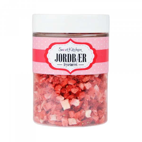 Frysetørkede jordbær - SweetKitchen - 10g Frysetørkede jordbær - SweetKitchen - 10g