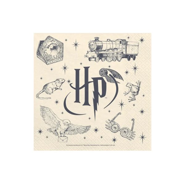 Servietter - Harry Potter - 20-pakning Servietter - Harry Potter - 20-pakning