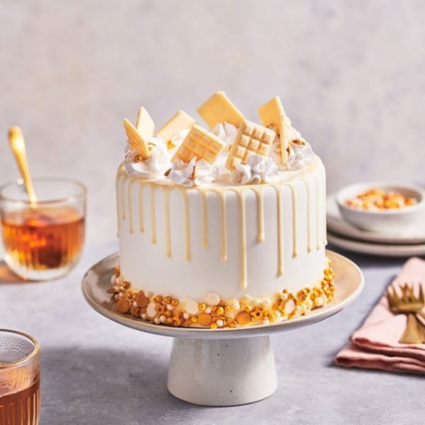 Kakedripp - Kremhvit Kakedripp - Kremhvit