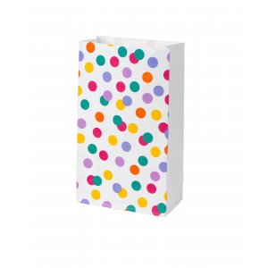 Godteriposer/Fiskedamposer - Dots - 8 stk