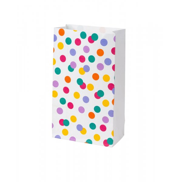 Godteriposer/Fiskedamposer - Dots - 8 stk Godteriposer/Fiskedamposer - Dots - 8 stk