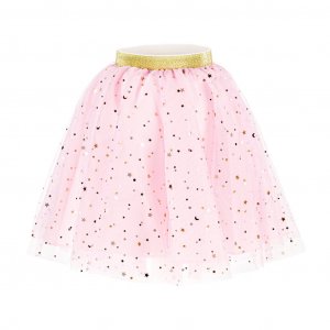 Prinsesseskjrt - Rosa/Gull