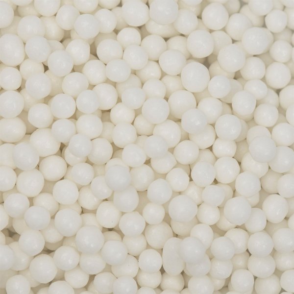Sukkerperler - Mini - Hvite - 86g
