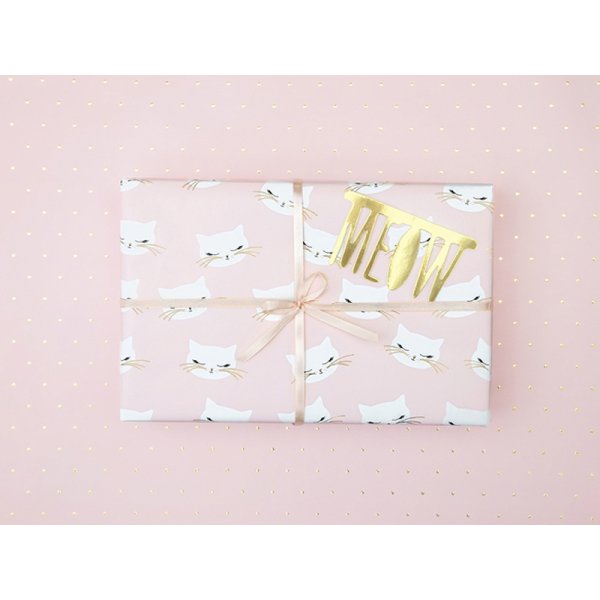 Gavepapir - Katt - 2-pakning - 4 meter Gavepapir - Katt - 2-pakning - 4 meter