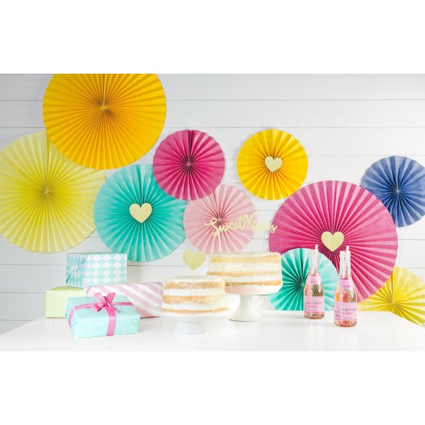 Kakespenner - Søt kjærlighet - Gullglitter - 6-pakning Kakespenner - Søt kjærlighet - Gullglitter - 6-pakning