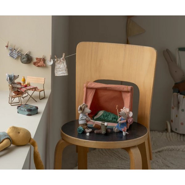 Mus - Turgåer med sovepose - Storesøster Mus - Turgåer med sovepose - Storesøster