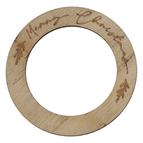 Serviettringer - Tre - God Jul - 6-pakning Serviettringer - Tre - God Jul - 6-pakning