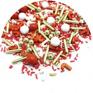 Strøblanding - Happy Sprinkles - Holly Jolly Strøblanding - Happy Sprinkles - Holly Jolly