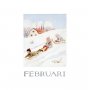 M�nedskort - februar - Elsa Beskow