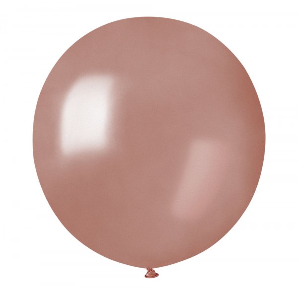 Runde ballonger - 48 cm - Roségull - 10-pakning Runde ballonger - 48 cm - Roségull - 10-pakning