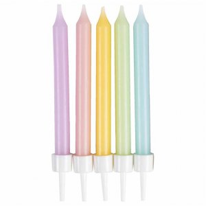 Kakelys - 10-pakning - Pastell Kakelys - 10-pakning - Pastell