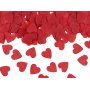 Konfetti - Hjerter - Rd - 15 g