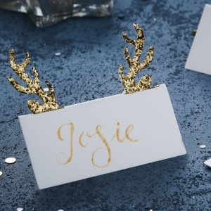 Plasseringskort - Gulljul