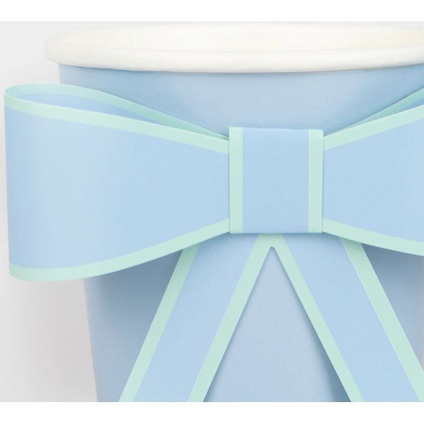 Pappkopper - Sløyfer - Pastellfarger Pappkopper - Sløyfer - Pastellfarger