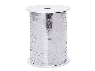 Pakkesnor/ballongsnor - Metallisk - Sølv - 225 m Pakkesnor/ballongsnor - Metallisk - Sølv - 225 m