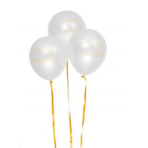 Ballonger - Gratulerer til uteksaminerte - 6-pakning Ballonger - Gratulerer til uteksaminerte - 6-pakning