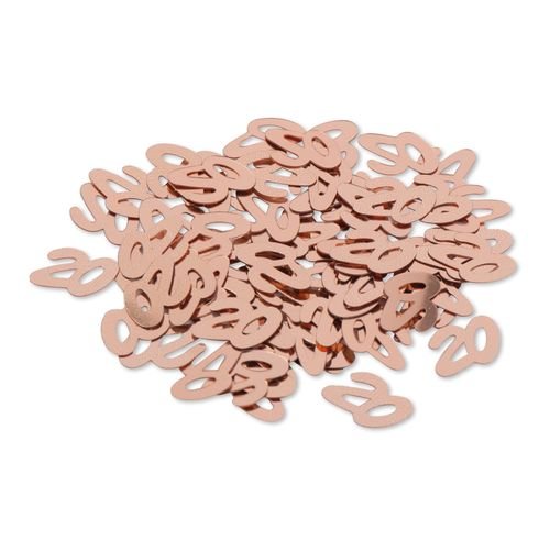 Konfetti 20 - Rosegull - 1 cm - Konfetti, Små dekorasjoner