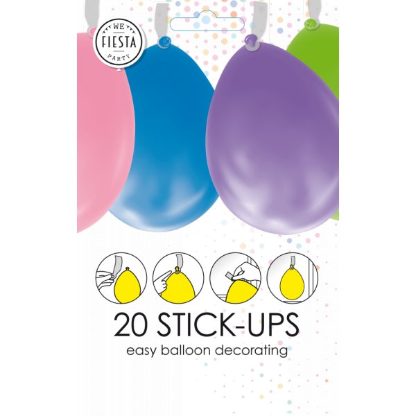 Ballongtilbehør - Ballongteip/Ballongoppheng - 20 stk Ballongtilbehør - Ballongteip/Ballongoppheng - 20 stk
