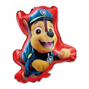 Folieballong - Paw Patrol - Chase - 56x68 cm Folieballong - Paw Patrol - Chase - 56x68 cm