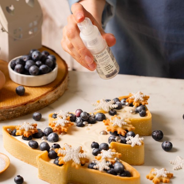 Spiselig glitterspray - Decora - Gull - 10 g Spiselig glitterspray - Decora - Gull - 10 g