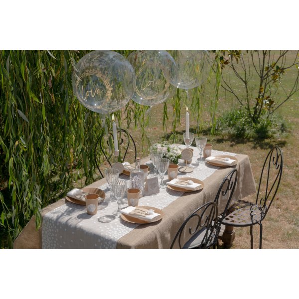 Duk i jutestoff - 120x220 cm Duk i jutestoff - 120x220 cm