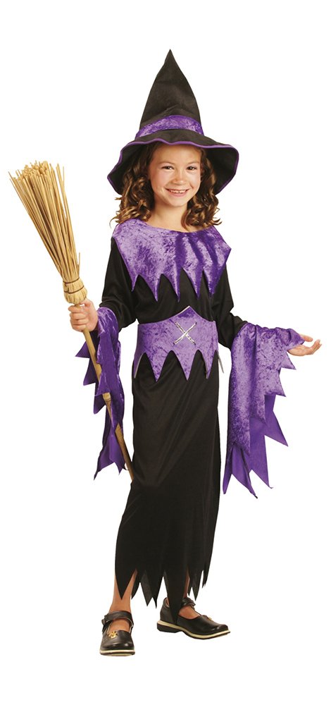 Lilla heks – Kostyme – 122-128 cm – Halloween-kostyme, Halloween
