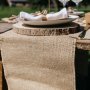 Jute bordl�per - Naturfarget - 36 cm x 5 m