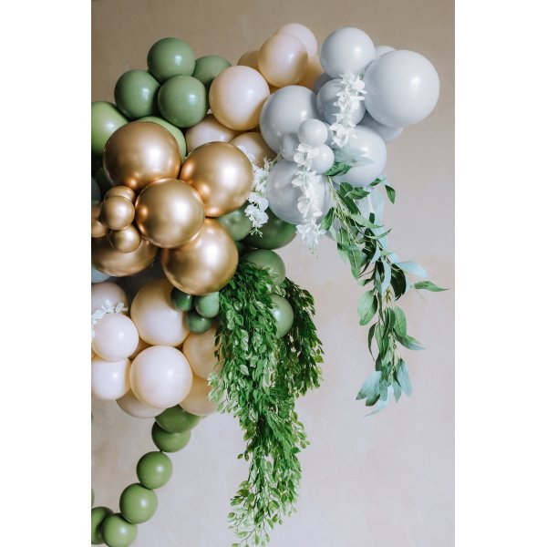 Miniballonger Pastell - Premium 12 cm - Lys T�kebl� - 10-pakning