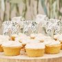 Cake Picks - Botanical Baby