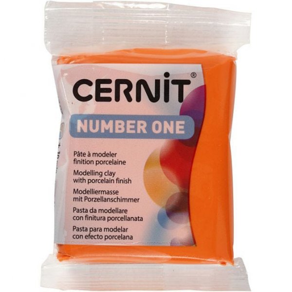 Cernit-leire - 56 g - Oransje