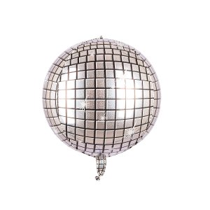 Folieballong - Discokule - 38 cm Folieballong - Discokule - 38 cm