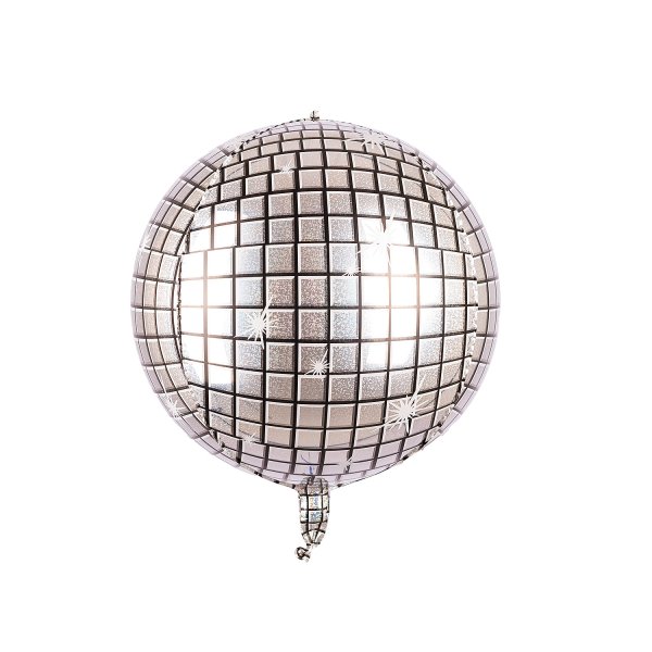 Folieballong - Discokule - 38 cm Folieballong - Discokule - 38 cm