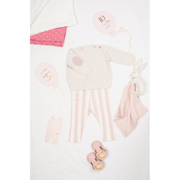 Ballongformede kort for milepæler for babyen Ballongformede kort for milepæler for babyen