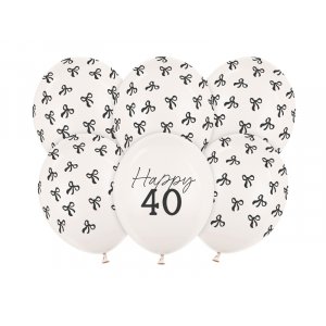 Ballonger - Pastellhvite - 40 stk Ballonger - Pastellhvite - 40 stk