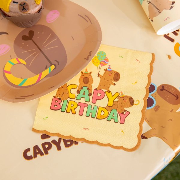 Servietter - Capybara - 10-pakning