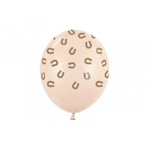Ballonger - Pastellrosa - Hestesko - 6-pakning Ballonger - Pastellrosa - Hestesko - 6-pakning