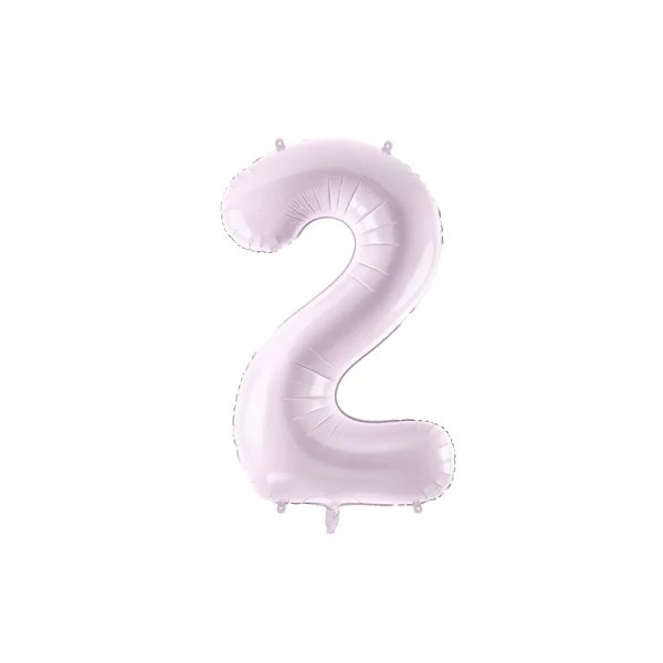 Tallballonger - Lilla Pastell - 72 cm - 7 Tallballonger - Lilla Pastell - 72 cm - 7