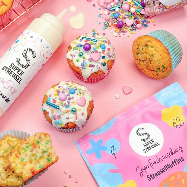 Bakemiks SuperBakingmix - Strømuffins - 300 gram Bakemiks SuperBakingmix - Strømuffins - 300 gram