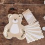 Servietter - Babyshower - Teddybj�rn - 16-pakning