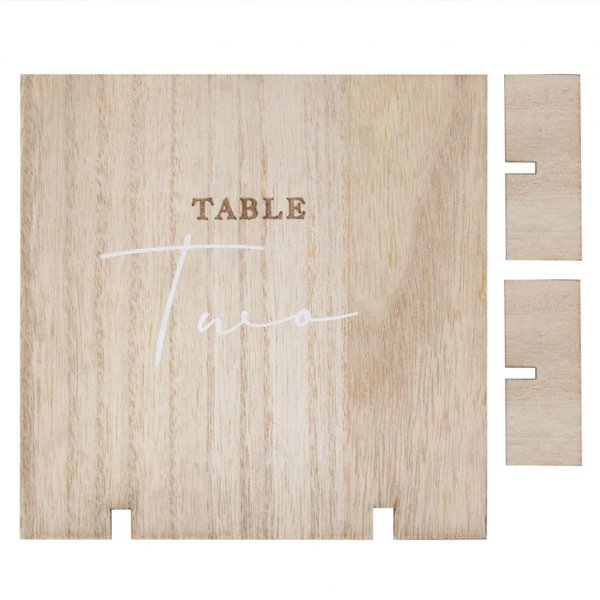 Bordnummerering - Firkantet - Tre Bordnummerering - Firkantet - Tre