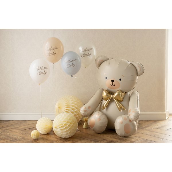 Ballonger Velkommen Baby - Blå mix - 30 cm Ballonger Velkommen Baby - Blå mix - 30 cm