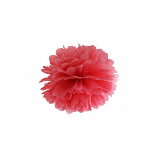 Pompong - Rød - 25 cm Pompong - Rød - 25 cm