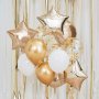 Ballongbukett - Mix it Up - Gull metallic