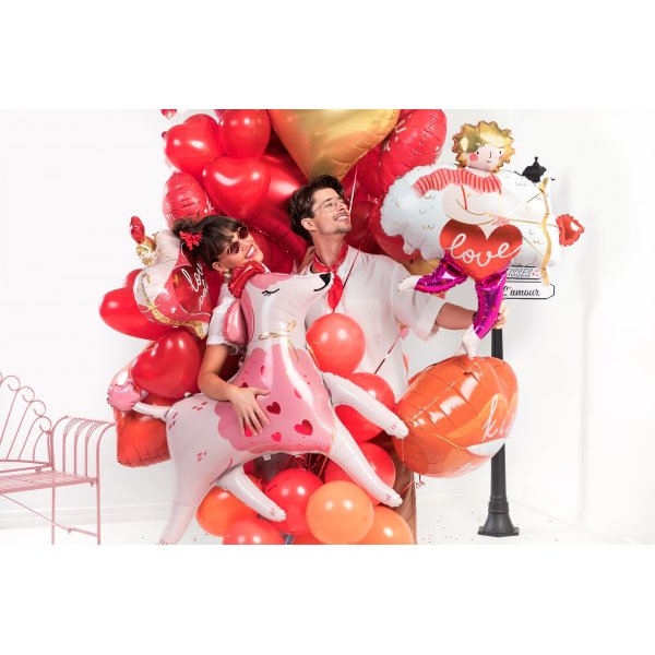 Hjerteballonger - Røde - 6 stk Hjerteballonger - Røde - 6 stk