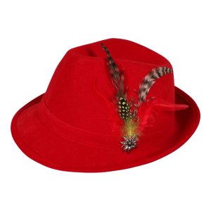 Hatt - Oktoberfest - Rød Hatt - Oktoberfest - Rød
