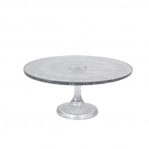 Kakefat p� fot - Glass - 25 cm