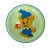 Tallerkener 23cm - 8 stk - Gr�nn/Rosa - Bamse Kalas