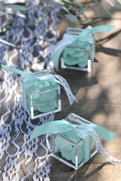 Blondebnd - 10 mm - Hvit